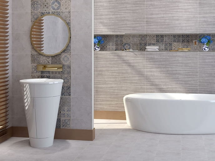 تصویر 4 از سرامیک پرسلان برای حمام با سازگاری رطوبتی